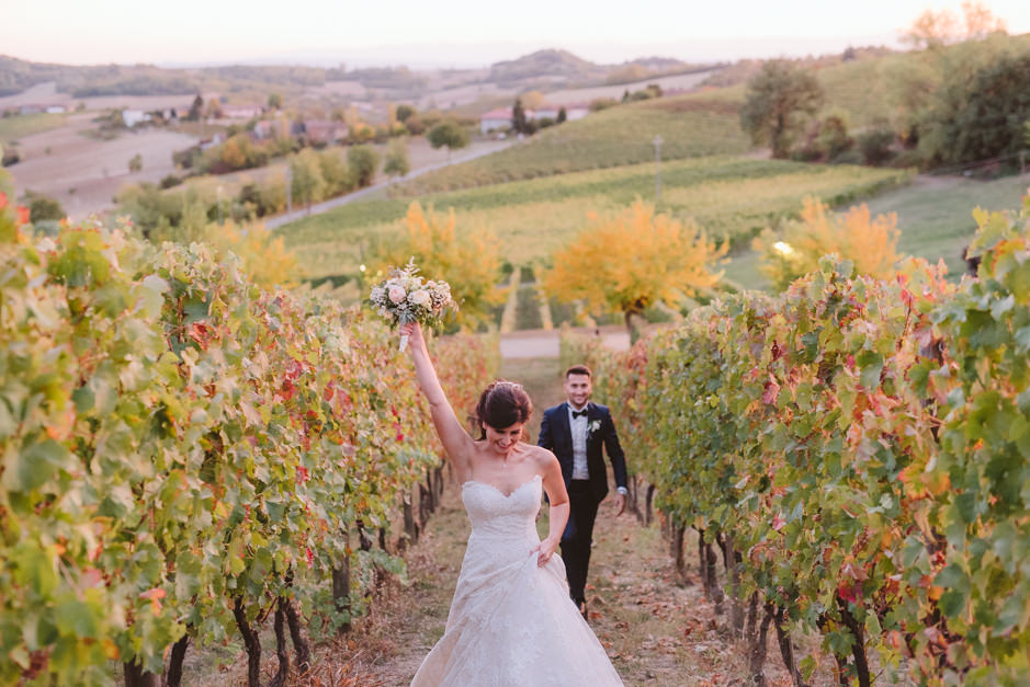 vineyard wedding italy