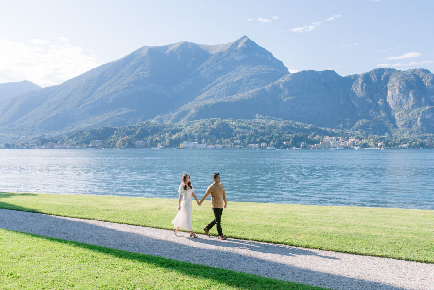 lake como photographer villa melzi d'eril honeymoon session