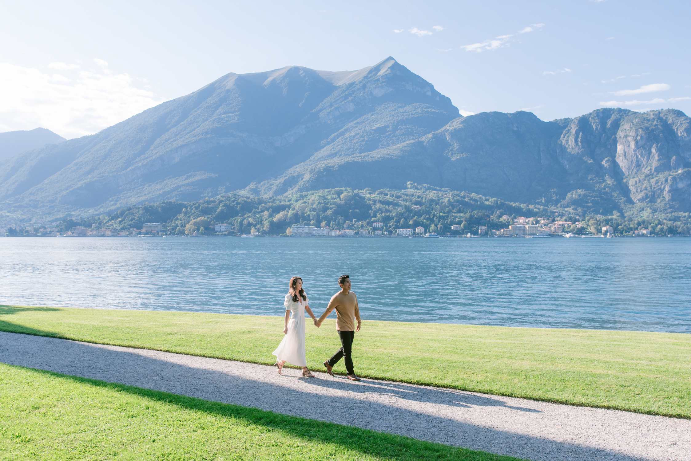 lake como photographer villa melzi d'eril honeymoon session