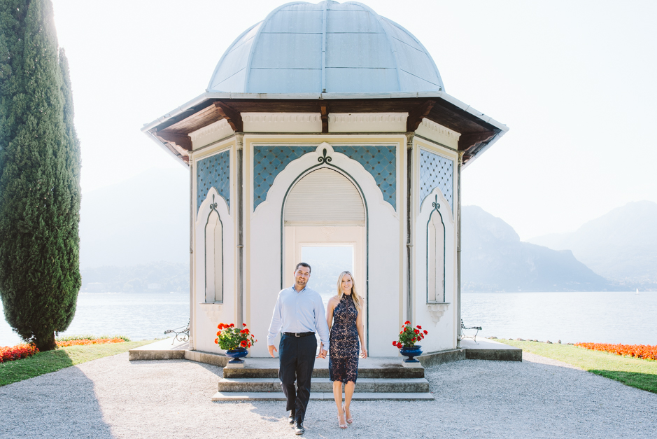 lake como engagement photographer villa melzi d'eril
